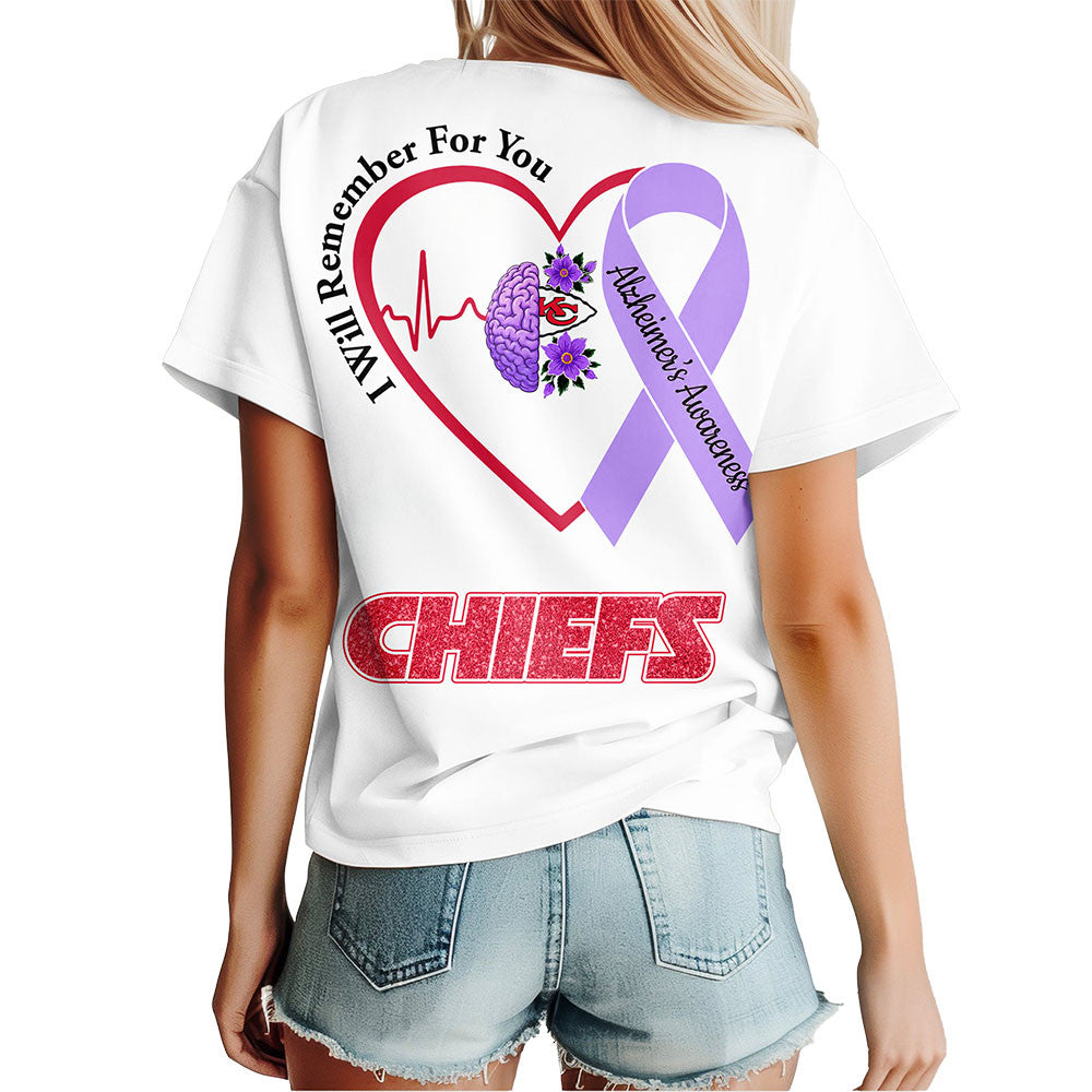 Kansas City Chiefs | Premium NFL Memory Awareness 3D Shirt NTH1 | TZ58