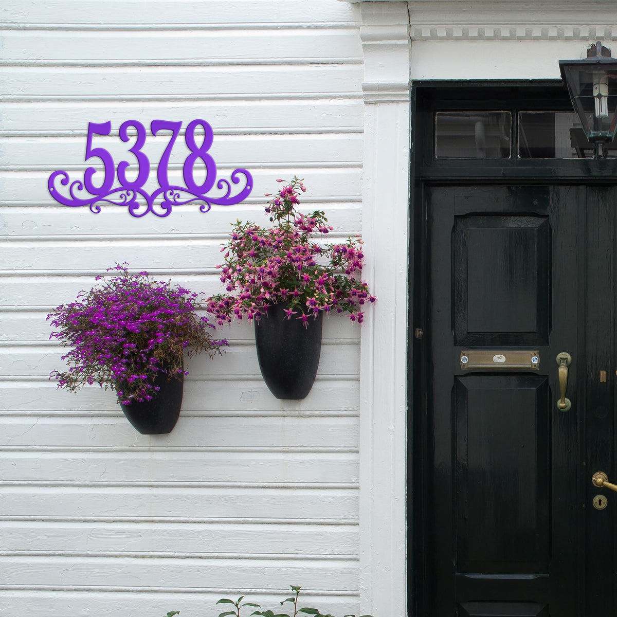 Decorative Custom House Address Sign