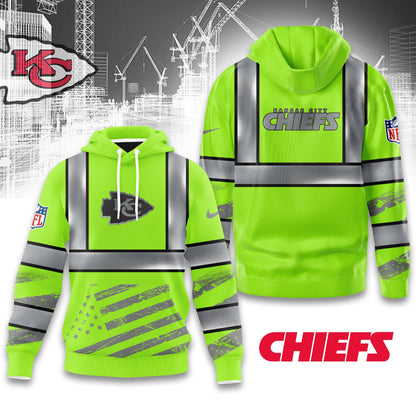 Kansas City Chiefs | Premium NFL Safety Hi-Vis Hoodie | ZO87