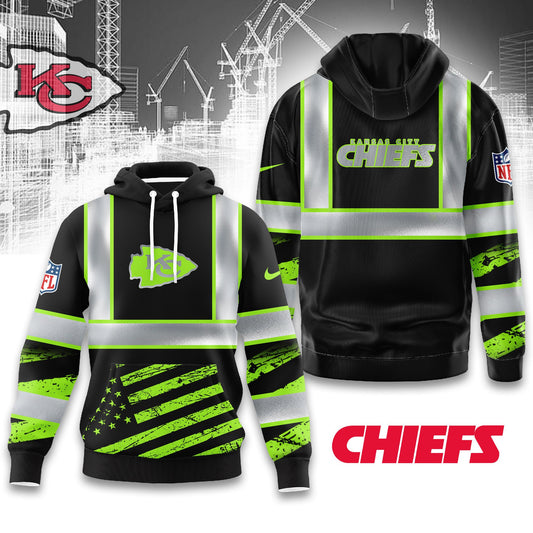 Kansas City Chiefs | Premium NFL Safety Hi-Vis Hoodie | ZO87