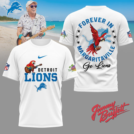 Detroit Lions | Premium NFL Forever in Margaritaville 3D Shirt | AK43