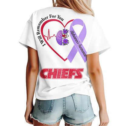 Kansas City Chiefs | Premium NFL Memory Awareness 3D Shirt NTH1 | TZ58