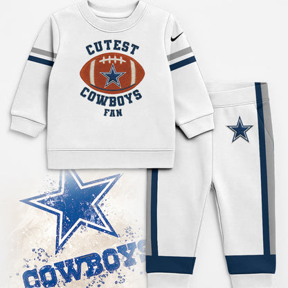 Dallas Cowboys | Premium NFL Unisex-Baby Shirt and Sweatpants Set | KK35