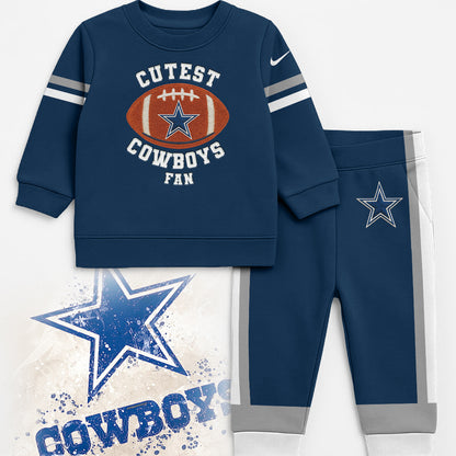 Dallas Cowboys | Premium NFL Unisex-Baby Shirt and Sweatpants Set | KK35