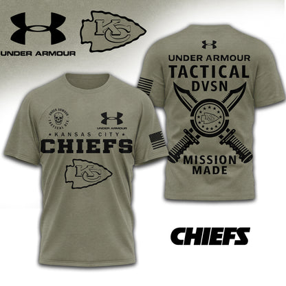 Kansas City Chiefs | Premium NFL Tactical Under Armour 3D Shirt | LP57