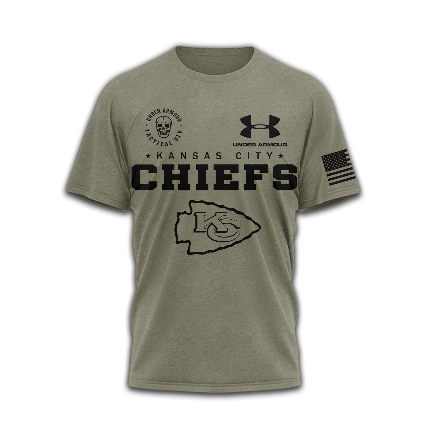 Kansas City Chiefs | Premium NFL Tactical Under Armour 3D Shirt | LP57