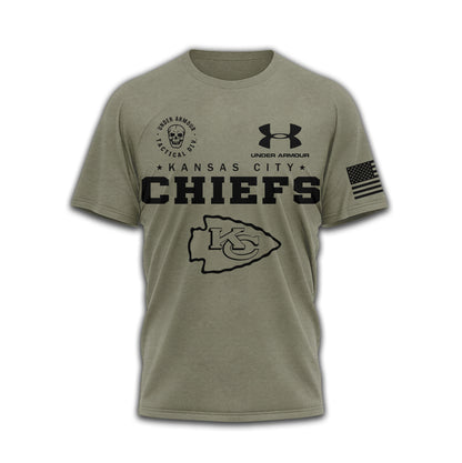 Kansas City Chiefs | Premium NFL Tactical Under Armour 3D Shirt | LP57