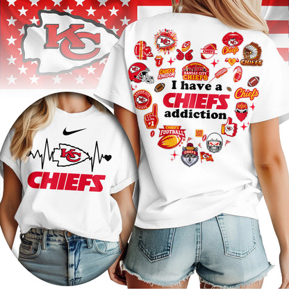 Kansas City Chiefs | Premium NFL Heartbeat Fan Spirit 3D Shirt | ML62