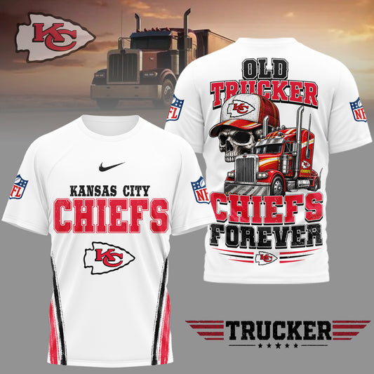 Kansas City Chiefs | Premium NFL Old Trucker Fan 3D Shirt | SX33