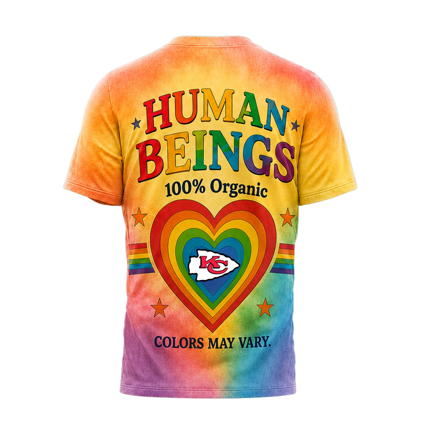 Kansas City Chiefs | Premium NFL Human Being Color May Vary 3D T-Shirt | BS89