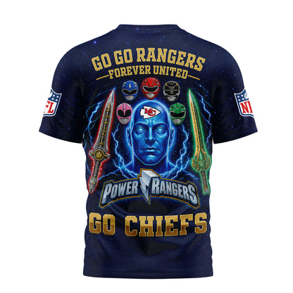 Kansas City Chiefs | Premium NFL Go Go Rangers 3D Shirt | GX99