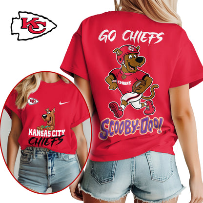 Kansas City Chiefs | Premium NFL Scooby-Doo Fan Women Shirt | MB31