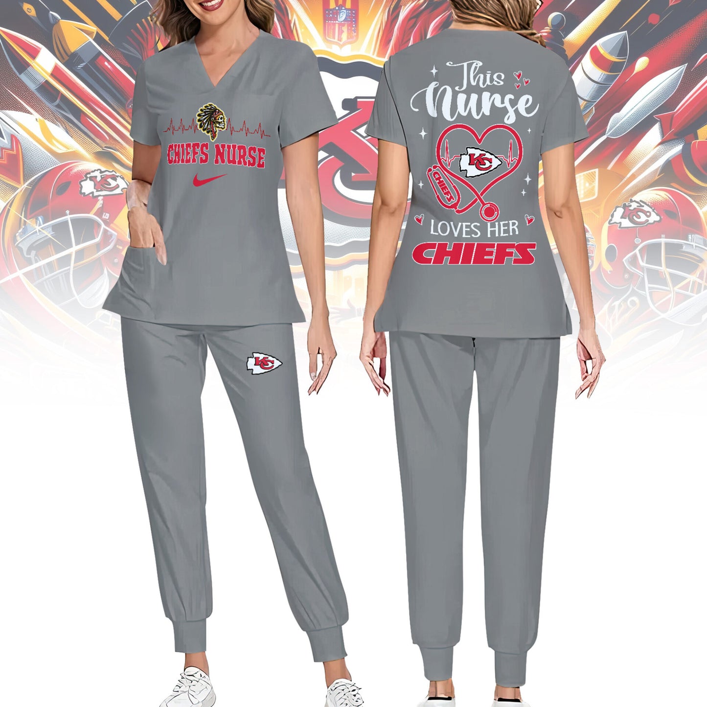 Kansas City Chiefs | Premium NFL Safety Hi-Vis Hoodie | ZO87