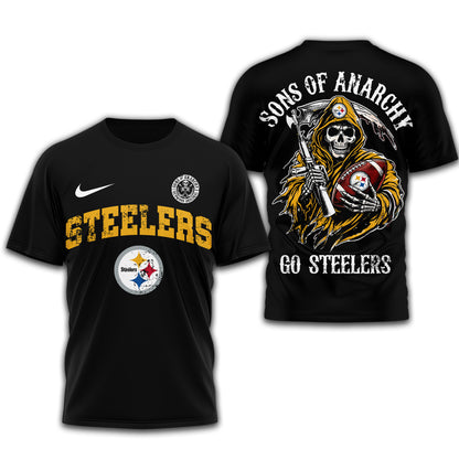Pittsburgh Steelers | Premium NFL Sons of Anarchy 3D Shirt | LW48