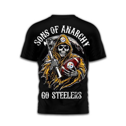 Pittsburgh Steelers | Premium NFL Sons of Anarchy 3D Shirt | LW48