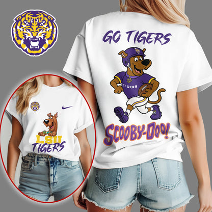 LSU Tigers | Premium NCAA Scooby-Doo Fan Women's T-Shirt NY | FB84