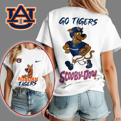 Auburn Tigers | Premium NCAA Scooby-Doo Fan Women's T-Shirt NY | MZ11