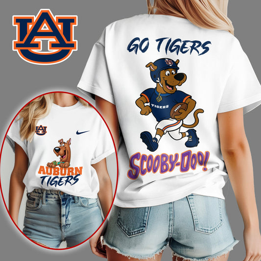 Auburn Tigers | Premium NCAA Scooby-Doo Fan Women's T-Shirt NY | MZ11