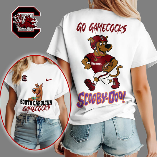 South Carolina Gamecocks | Premium NCAA Scooby-Doo Fan Women's T-Shirt NY | ZF40