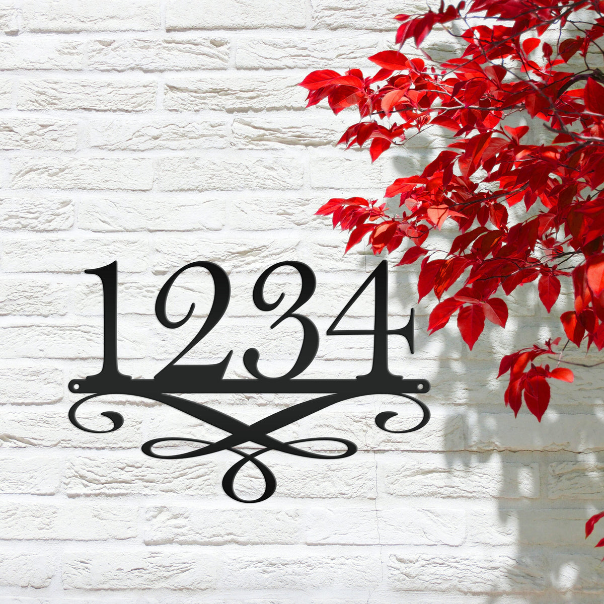 Custom Decorative Address Sign