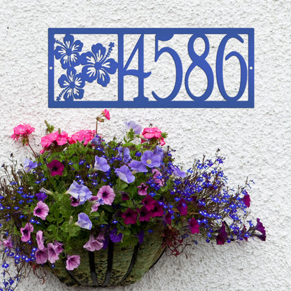 Tropical Address Sign