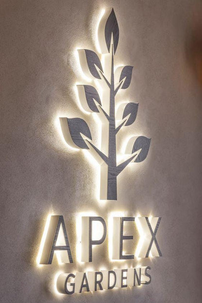 Custom Backlit Business Logo, Halo illuminated 3D Sign, Company Signage, Office Sign, Outdoor/indoor Custom Led Sign, Large Metal Letters