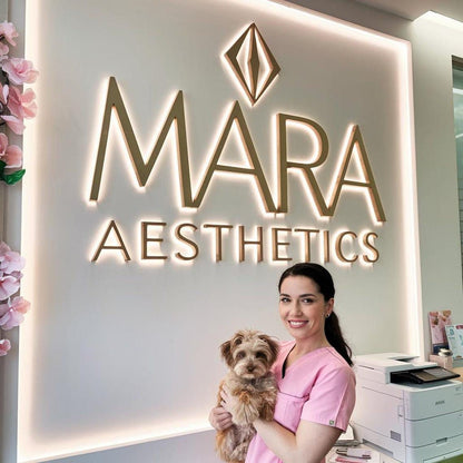 Custom Backlit Signs, Outdoor Business Logo Signage, Light Up Sign, Personalised Office Sign, Stainless Steel letters, 3D logo, Med Spa Sign