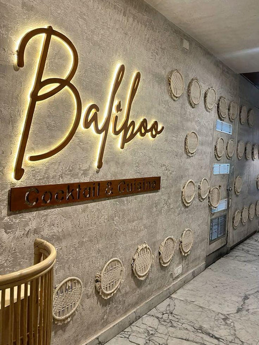 Metal Backlit Business Logo, Halo illuminated Company Sign, Office Sign, Outdoor/indoor Custom Led Sign, Large Metal Letters, 3D Wall Decor