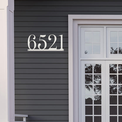 Simple Custom House Numbers