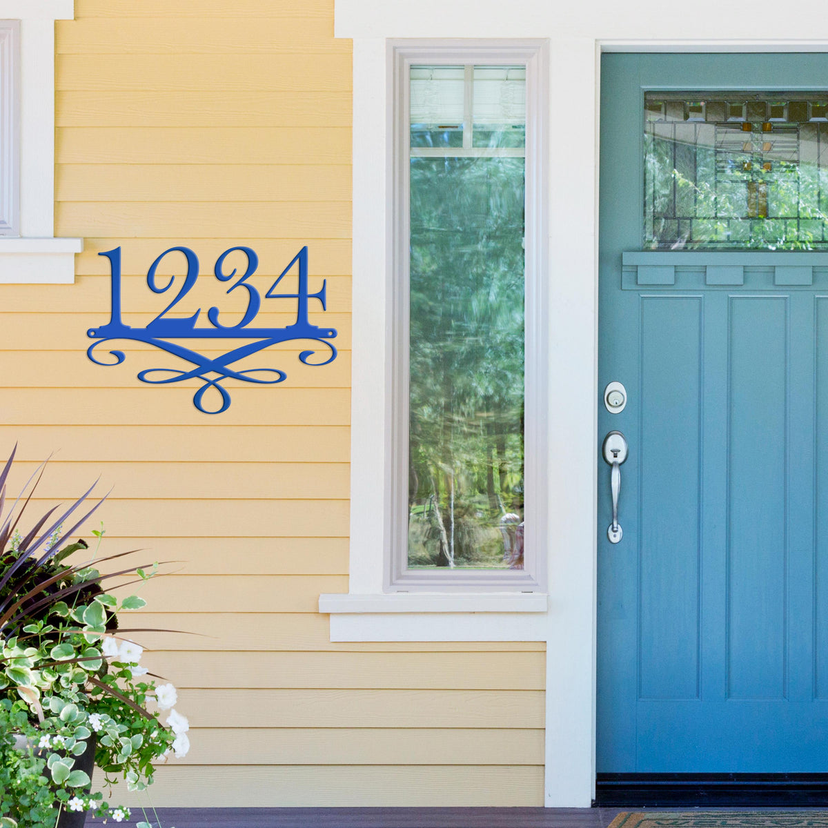 Custom Decorative Address Sign