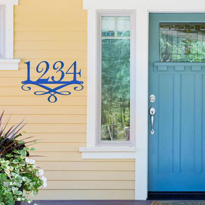 Custom Decorative Address Sign