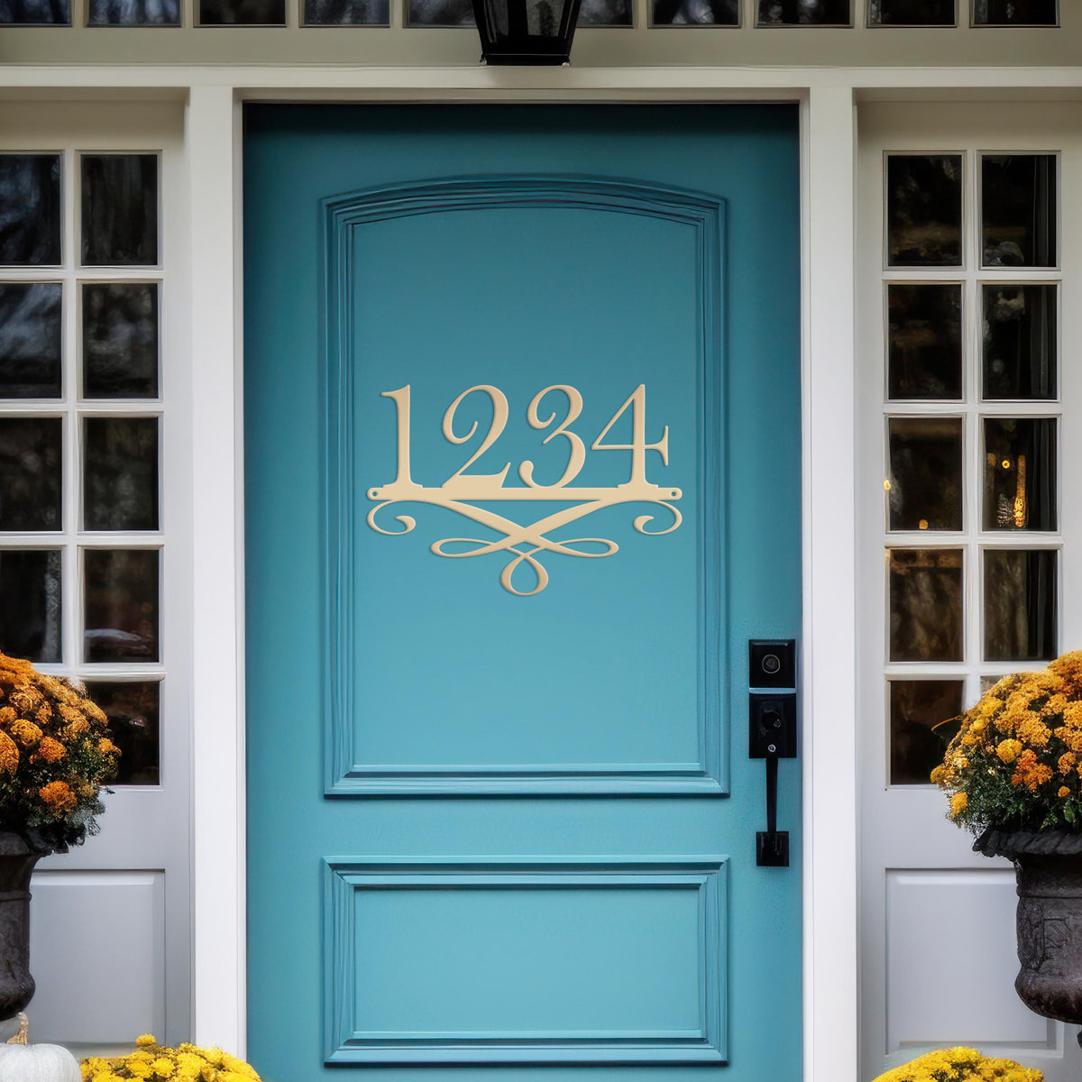 Custom Decorative Address Sign