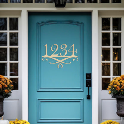 Custom Decorative Address Sign