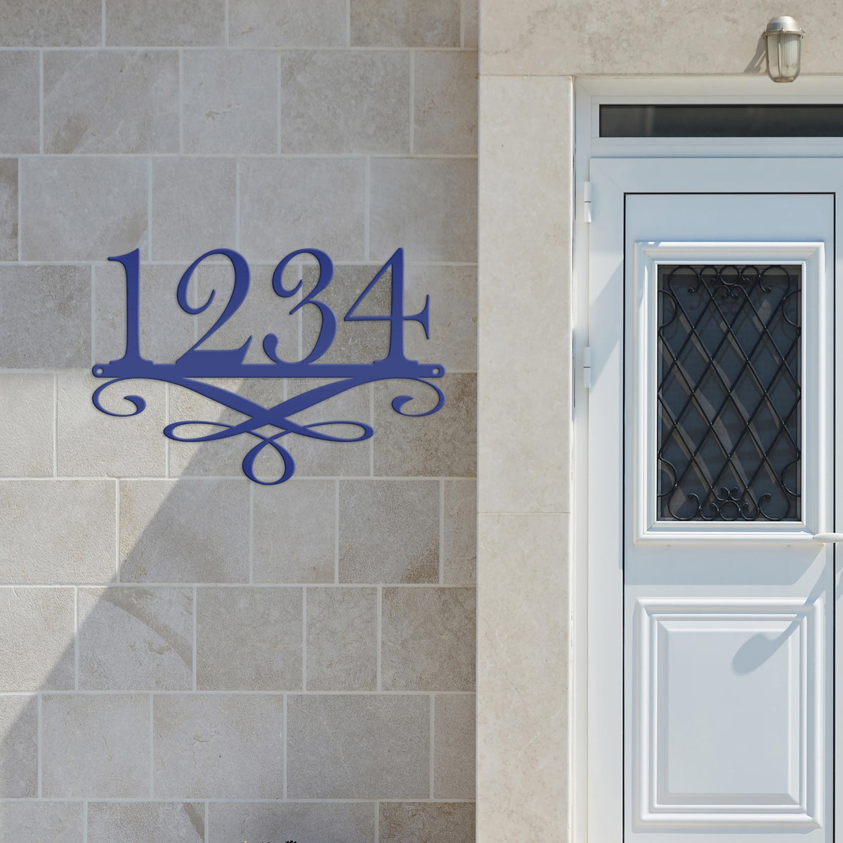 Custom Decorative Address Sign
