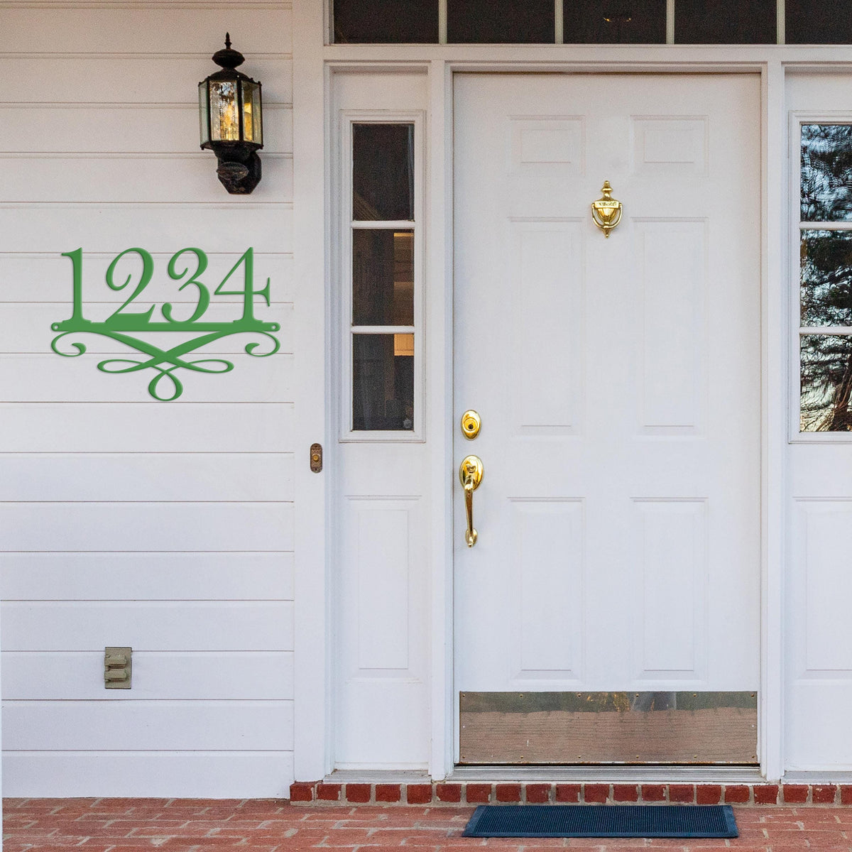 Custom Decorative Address Sign