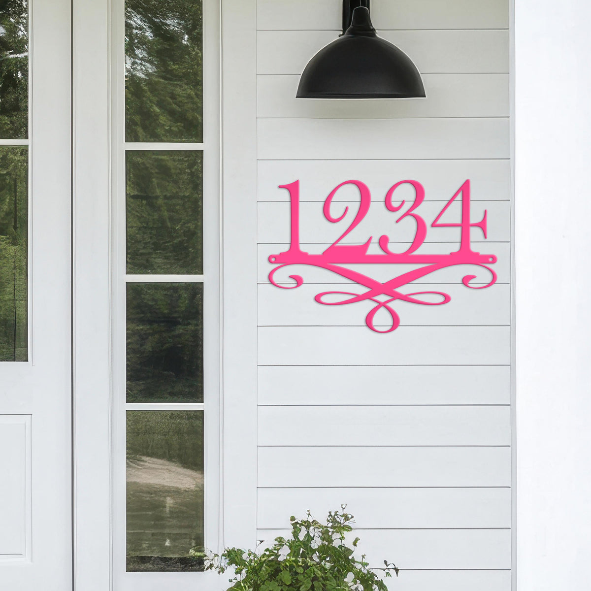 Custom Decorative Address Sign