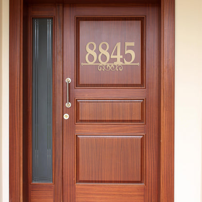 House Number Sign, Custom Mailbox Numbers, Outdoor Wall Decor, Personalized Street Address Plaque