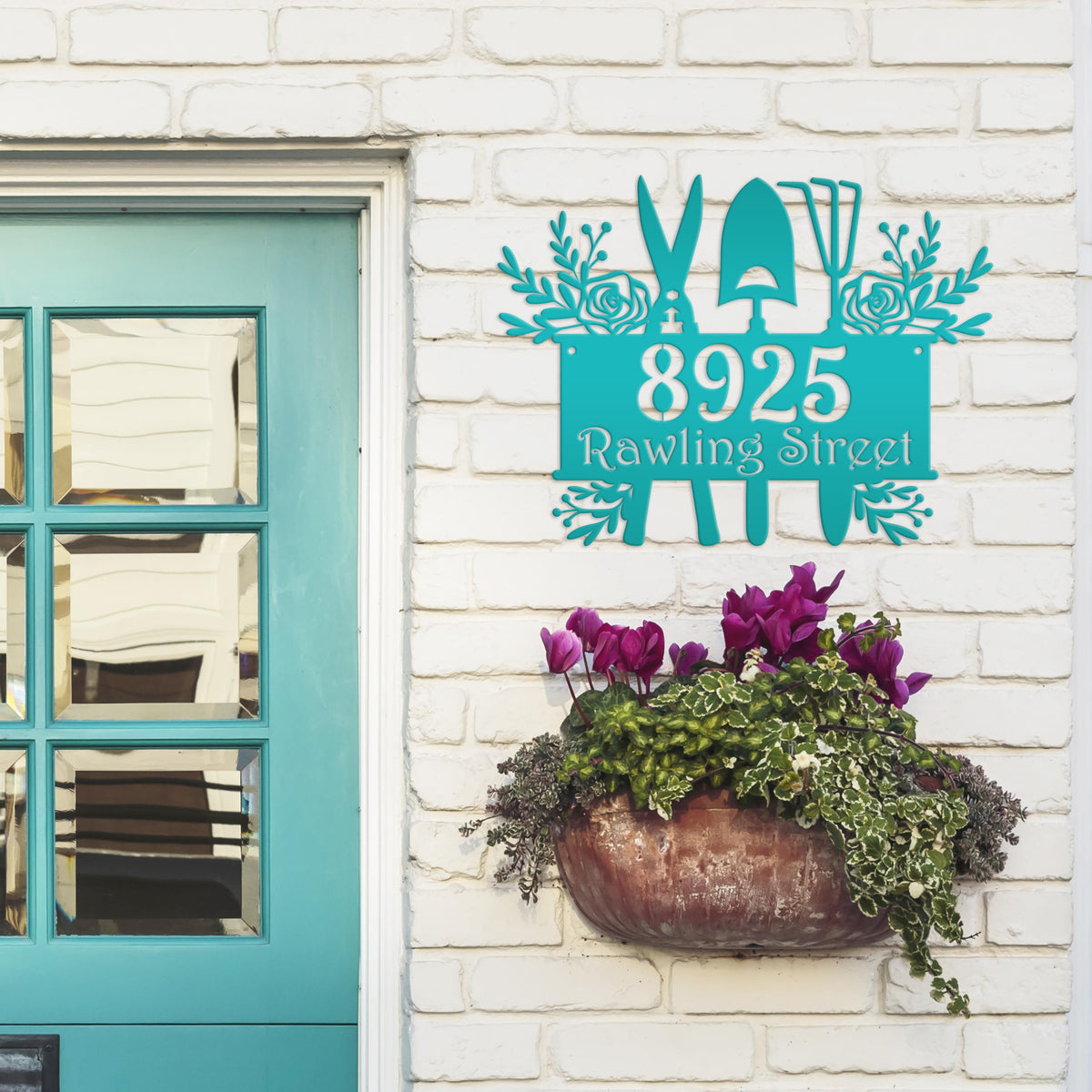 Custom Garden Tools  House Numbers - Address Numbers for the Home
