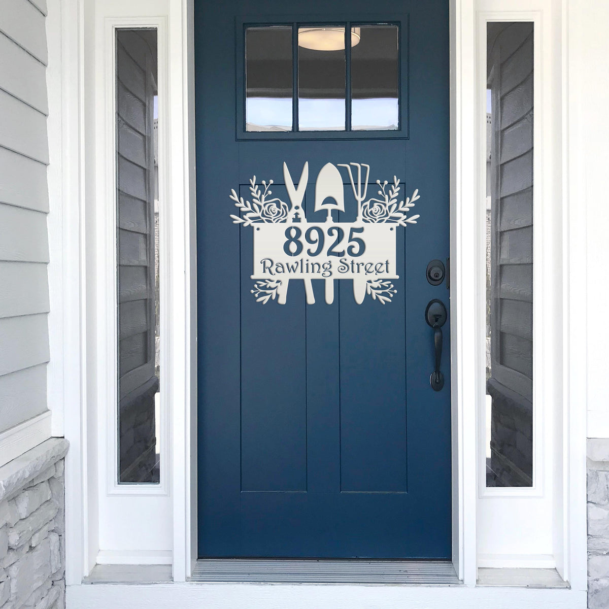 Custom Garden Tools  House Numbers - Address Numbers for the Home