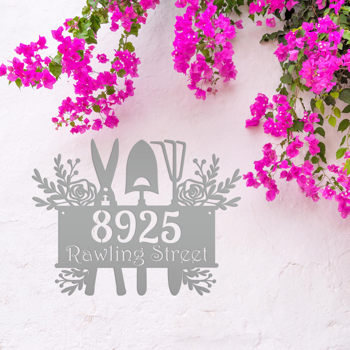 Custom Garden Tools  House Numbers - Address Numbers for the Home