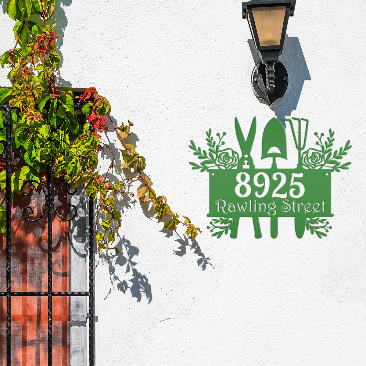 Custom Garden Tools  House Numbers - Address Numbers for the Home