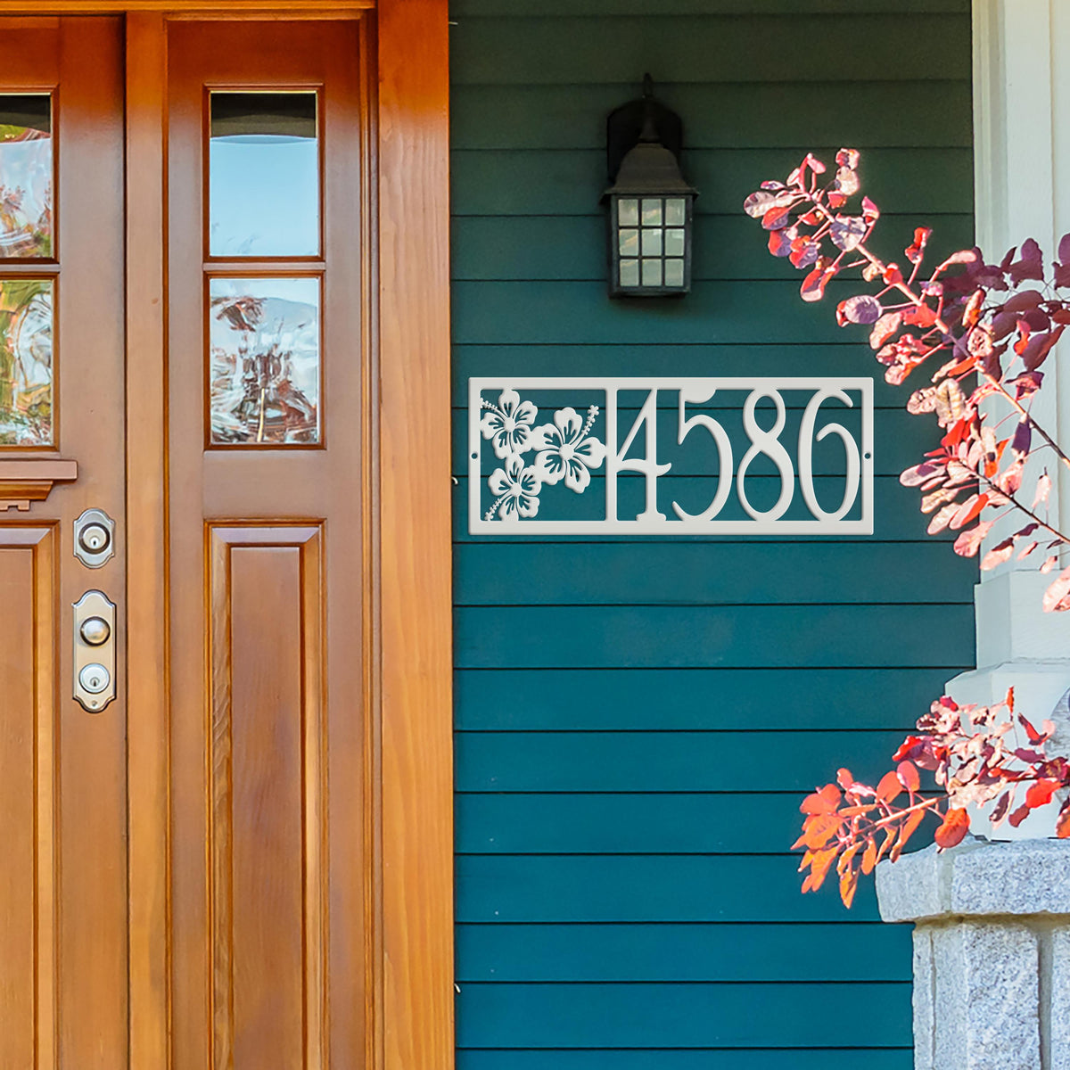 Tropical Address Sign