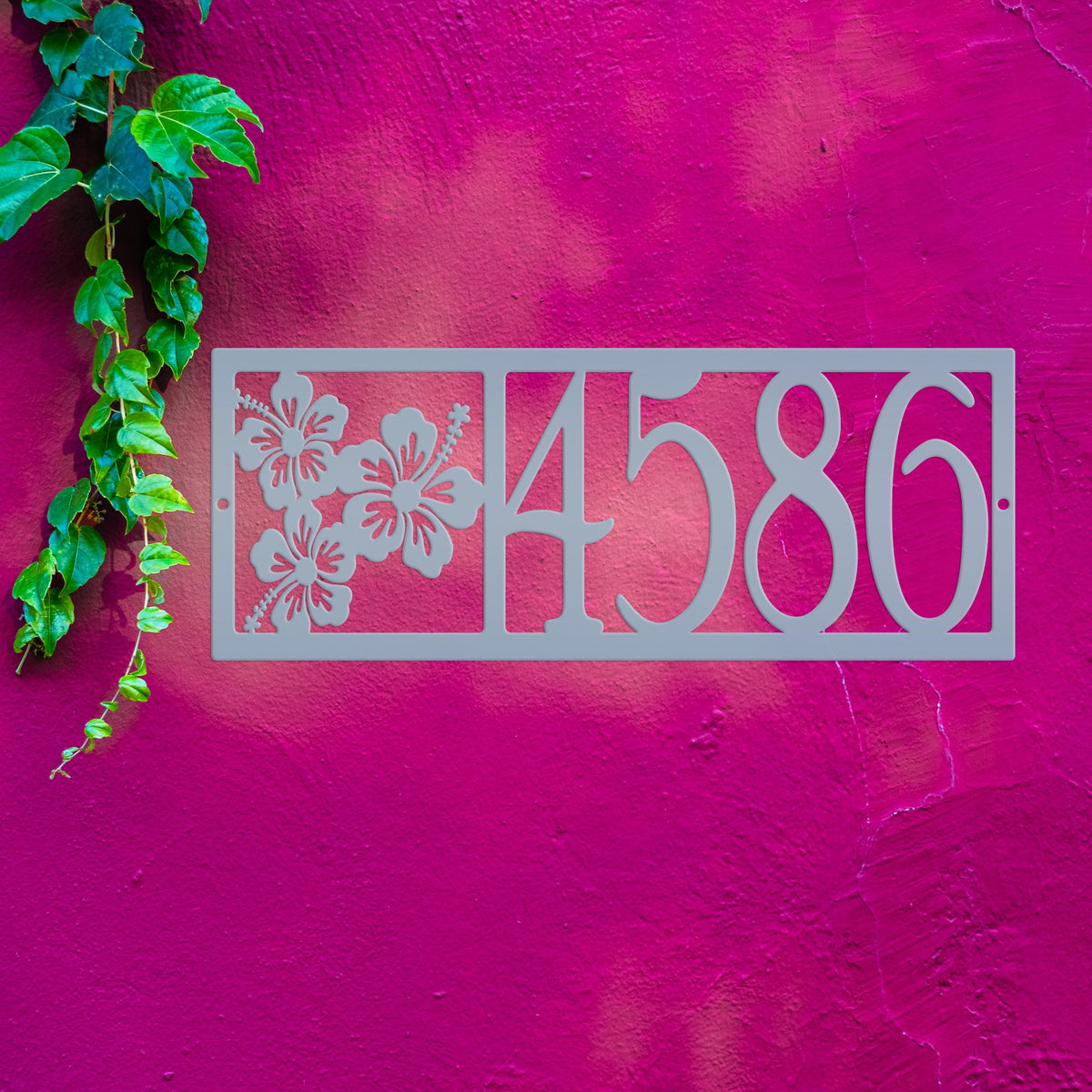 Tropical Address Sign