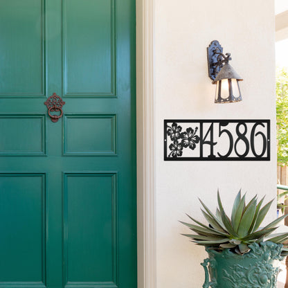 Tropical Address Sign