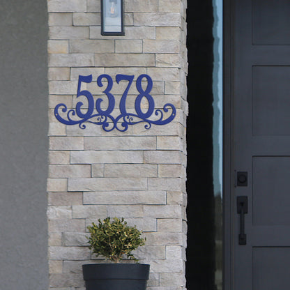 Decorative Custom House Address Sign