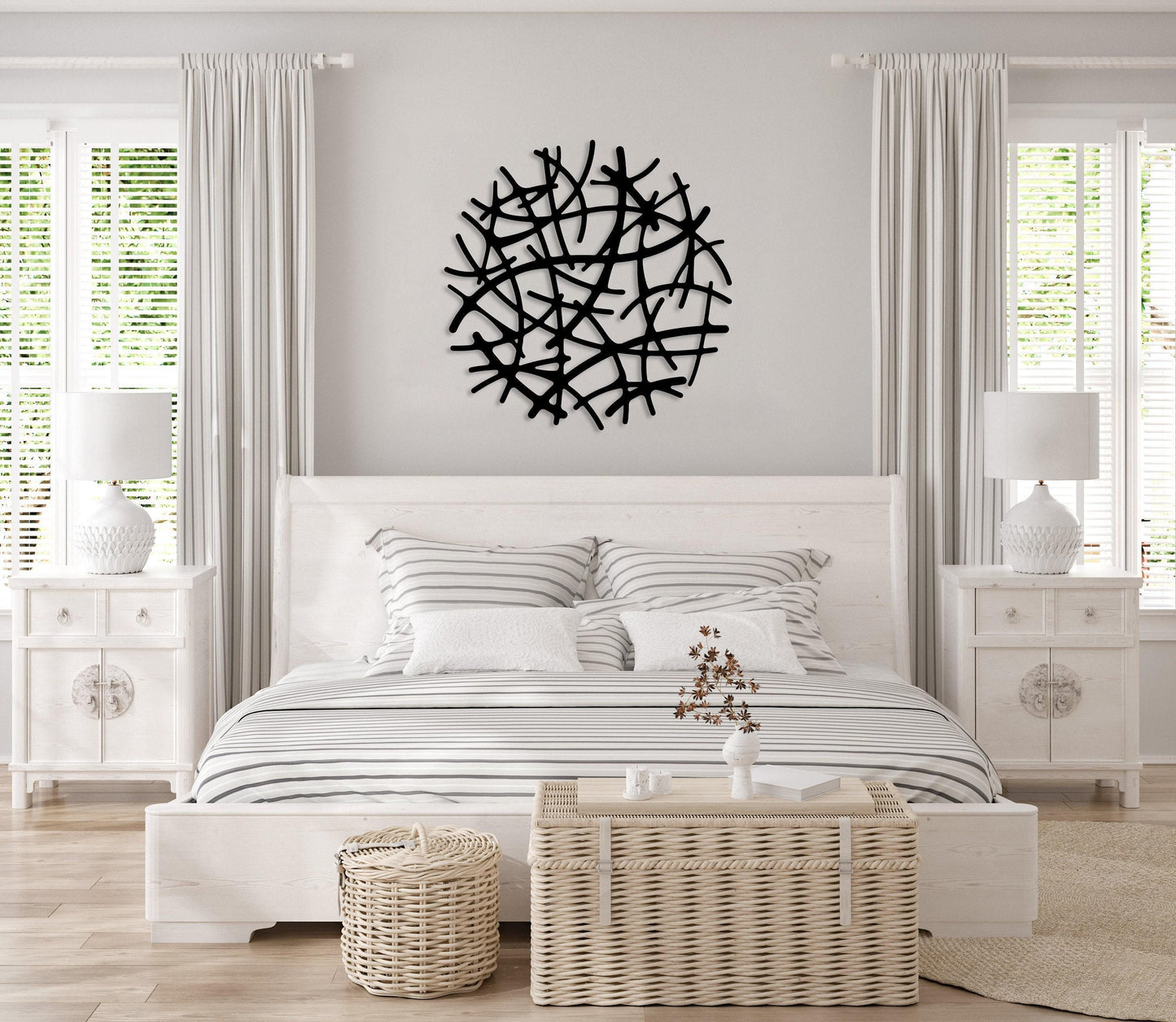 Modern Abstract Metal Wall Art, Unique Home Decor, Metal Geometric Wall Decor, Large Wall Art, Housewarming Gift,Livingroom Decor,Minimalist