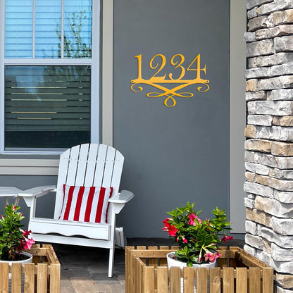 Custom Decorative Address Sign