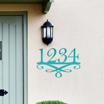 Custom Decorative Address Sign