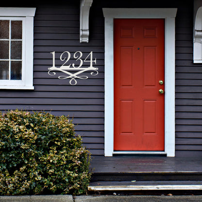 Custom Decorative Address Sign