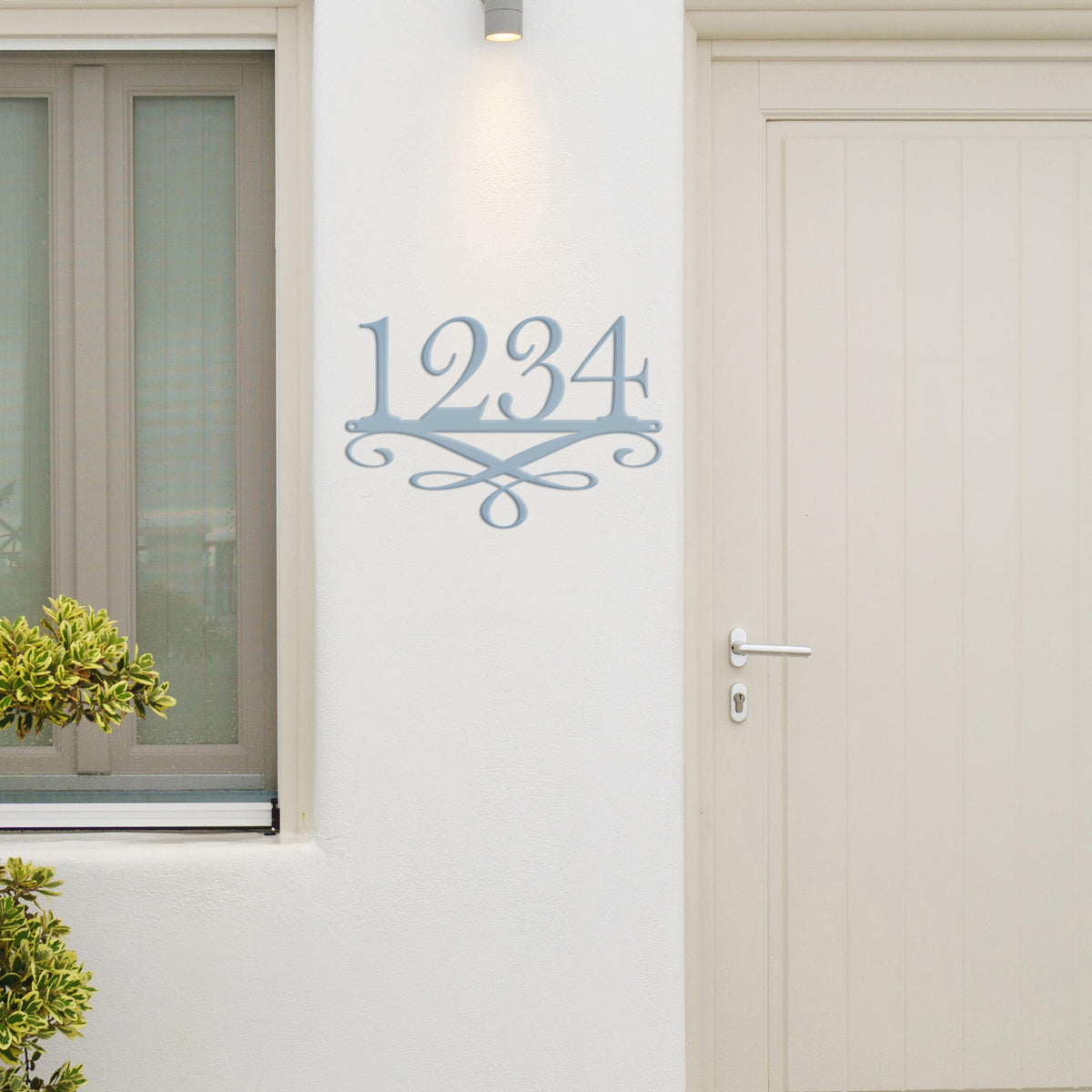 Custom Decorative Address Sign